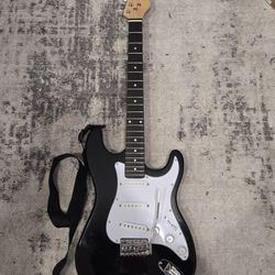 Electric Guitar With Guitar Stand