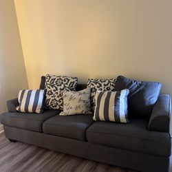 Grey sofa