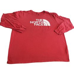 The North Face Shirt Men 2XL Red Lightweight Casual Outdoors Hiking Workout Tee
