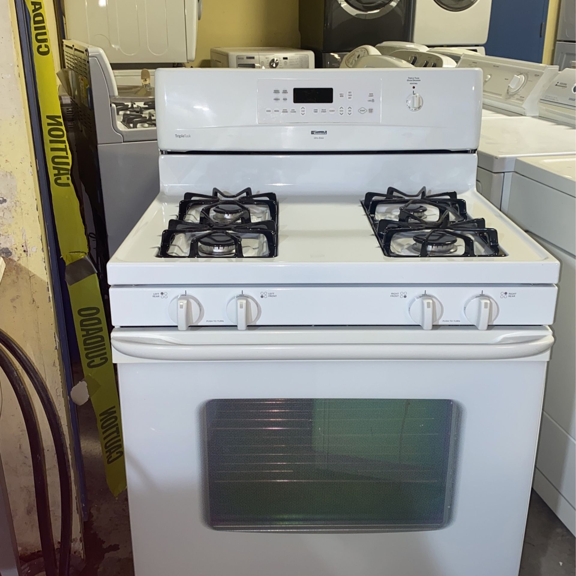 Kenmore Gas Stove White