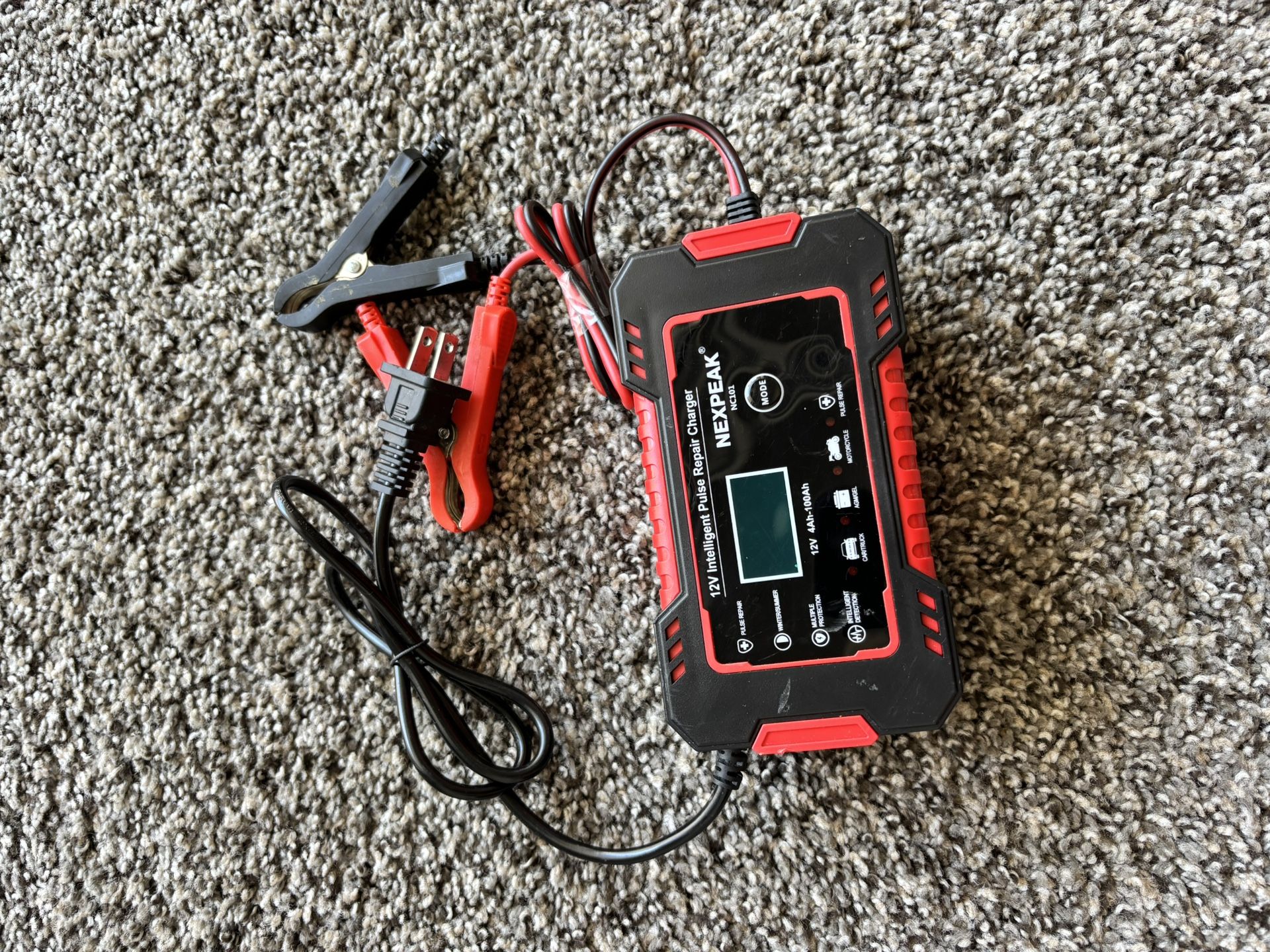 Nexpeak 12v Smart Battery Charger