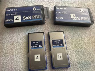Sony Sxs Pro Xdcam 8gb