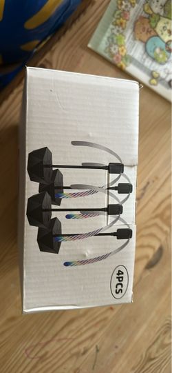 4-Pack Black Fly Repellent Fans