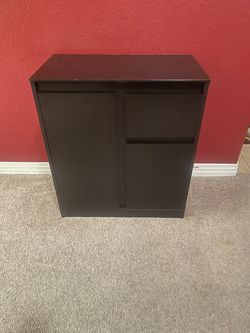 Black cabinet