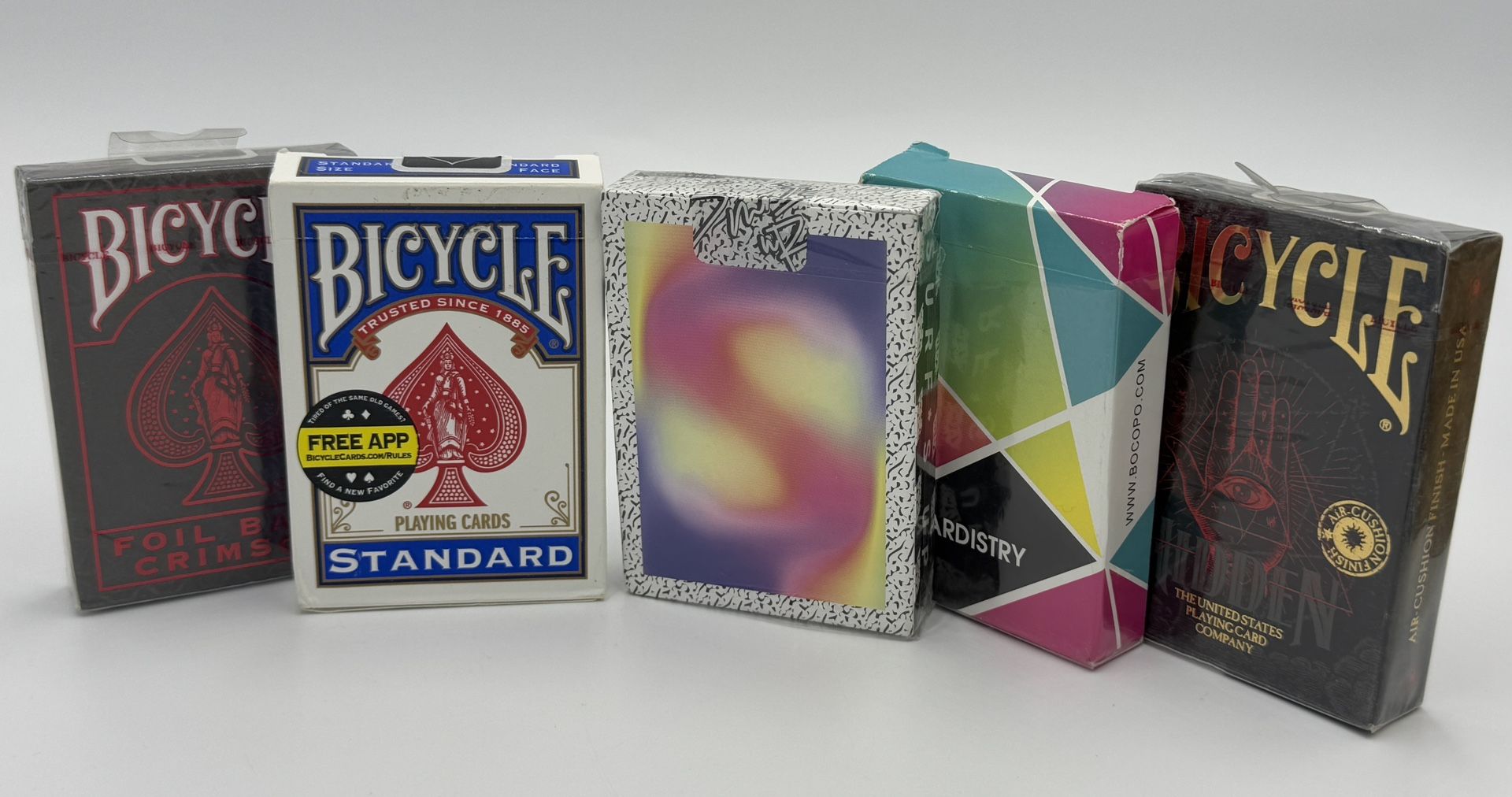 Playig Card Lot Bicycle Malibu Surf’s Up Cardistry