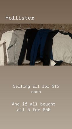 Hollister Baby Tee Long Sleeve