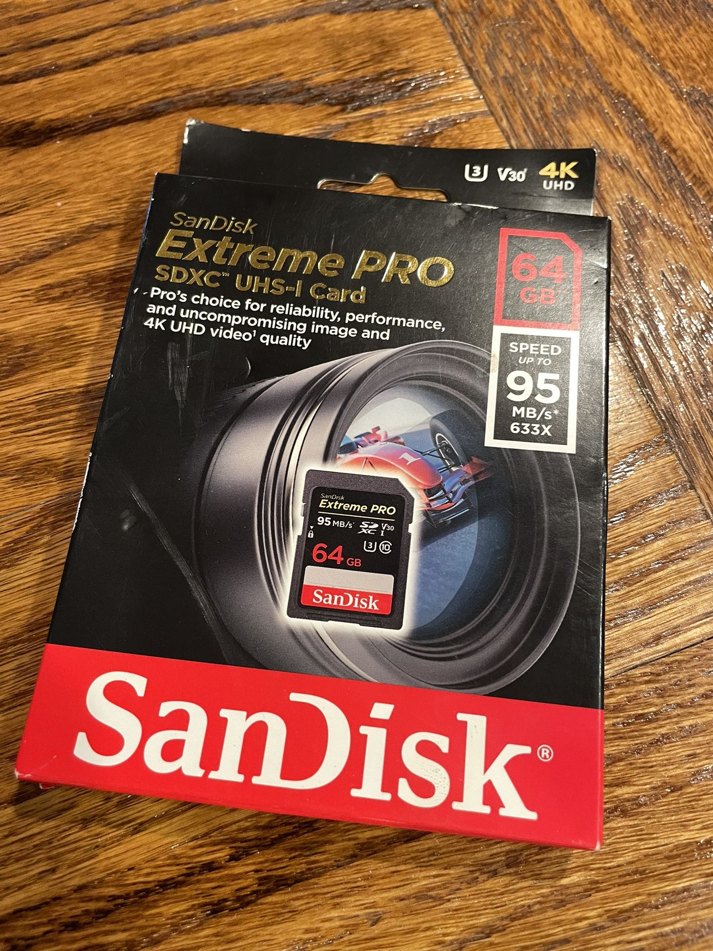 SanDisk Extreme PRO SFXC UHS-I Card, 64gb (h)