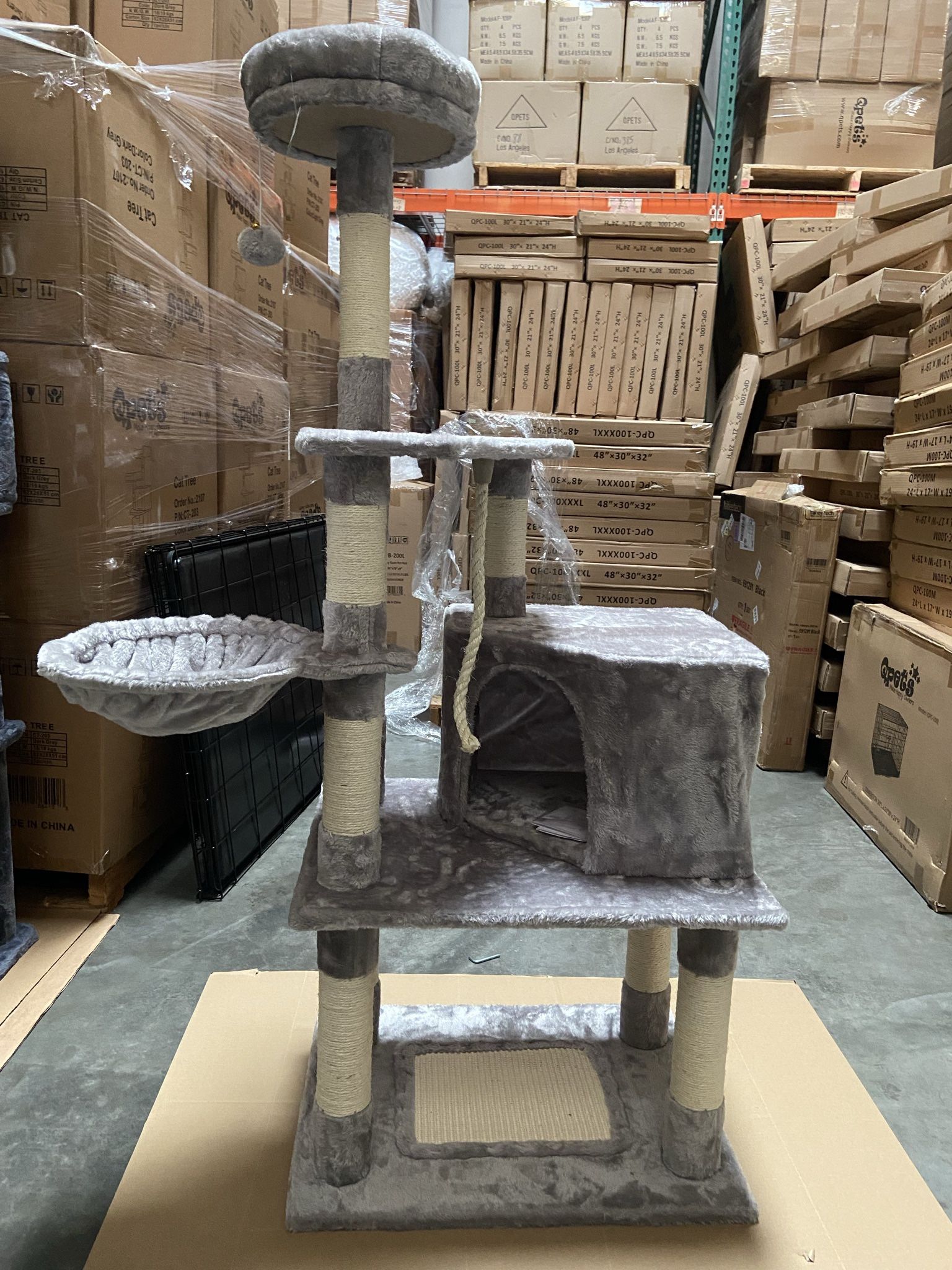 QPets 58” Cat Tree Tower CT-202