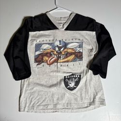 1997 Raiders x Looney tunes youth jersey top Sz - youth xl/lg