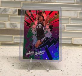 Topps 2025-26 NBA Hoops Ace Bailey Hard Wired Rookie Insert Card #HW-25