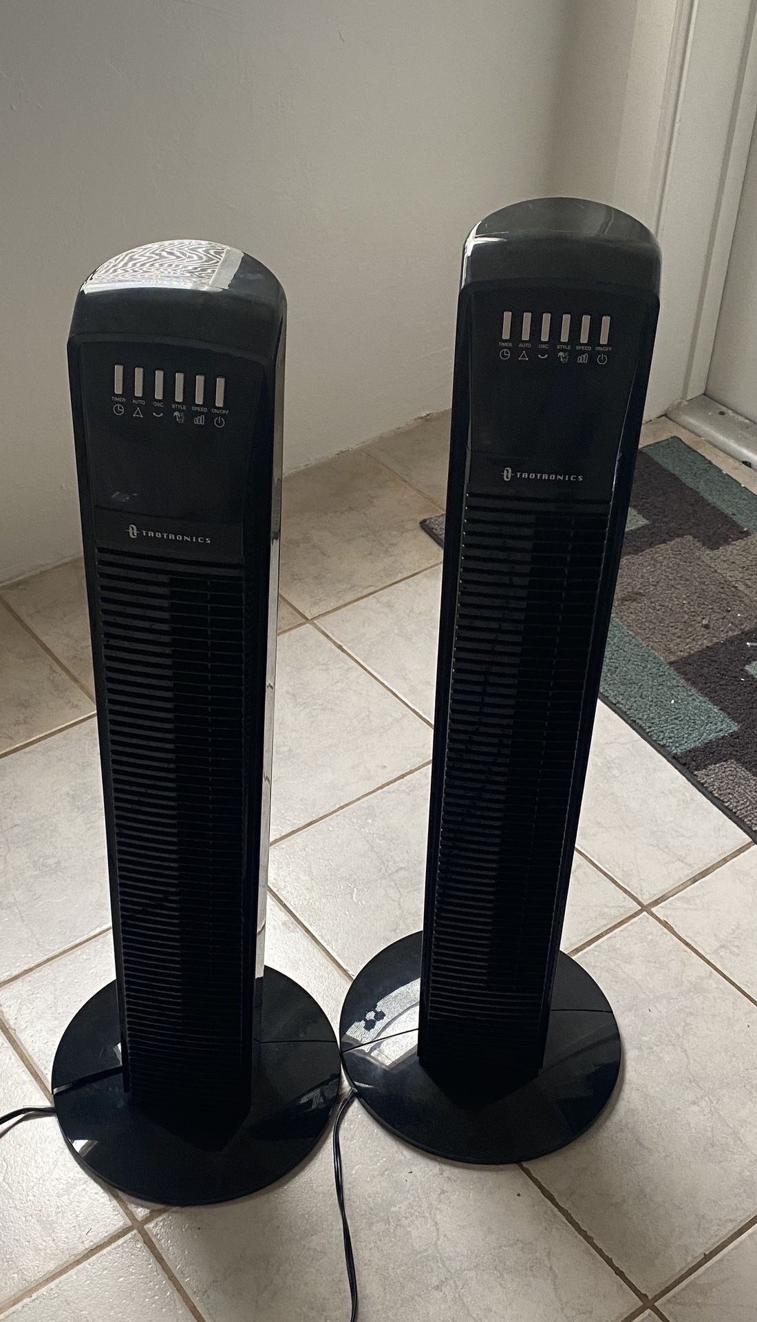 Tower Fans Trotonics x 2