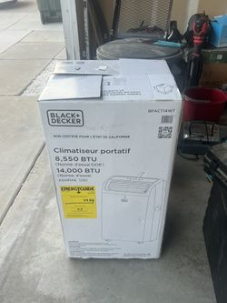 Black & Decker 14000 BTU Portable Air conditioner A/C