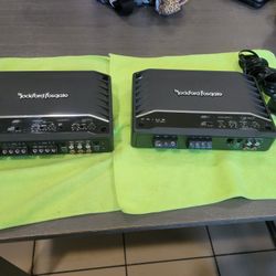 2 AMPLIFIER ROCKFORD FOSGATE 