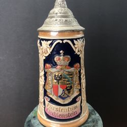 Vintage Crest W/Crown Stein 