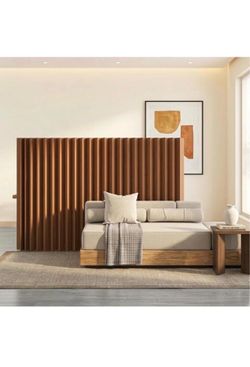 New Paper Room Divider, Foldable Accordion Partition Wall, Freestanding Lightweight Privacy Screen for Home, Office, Bedroom, Events, Exhibitions, No 