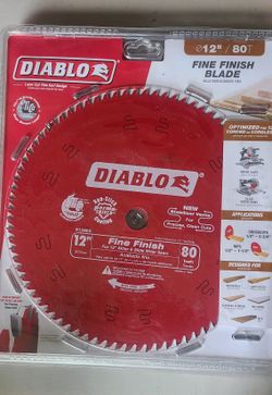 Diablo 12in. x 80-Tooth Fine Finish Saw Blade for Wood