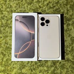 iPhone 16 Pro Max | 256GB | Desert Titanium | Factory Unlocked