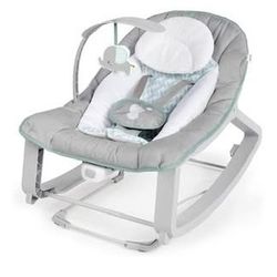 Ingenuity Keep Cozy 3-in-1 Grow with Me Vibrating Baby Bouncer, Seat & Infant to Toddler Rocker