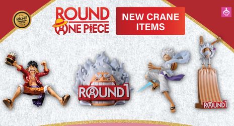 Round 1 x one piece figures exclusive