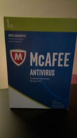 McAfee Antivirus. Brand New