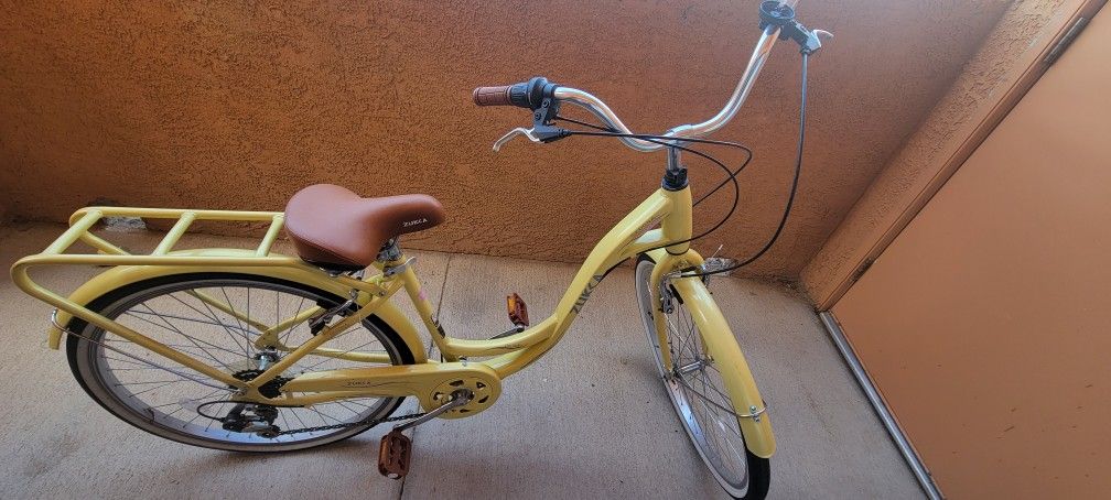 Small Adult Yellow Bike