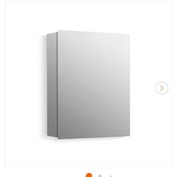 KOHLER Embark 20 in. W × 26 in. H Rectangular Recessed/Surface Mount Medicine Cabinet with Mirror $40