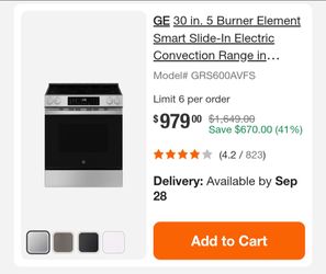 Samsung Smart things stove/air fryer