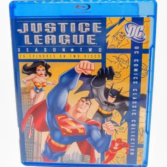 Justice League: Season 2 (Blu-ray, 2003, 2-Discs) DC Comics Classics Collection