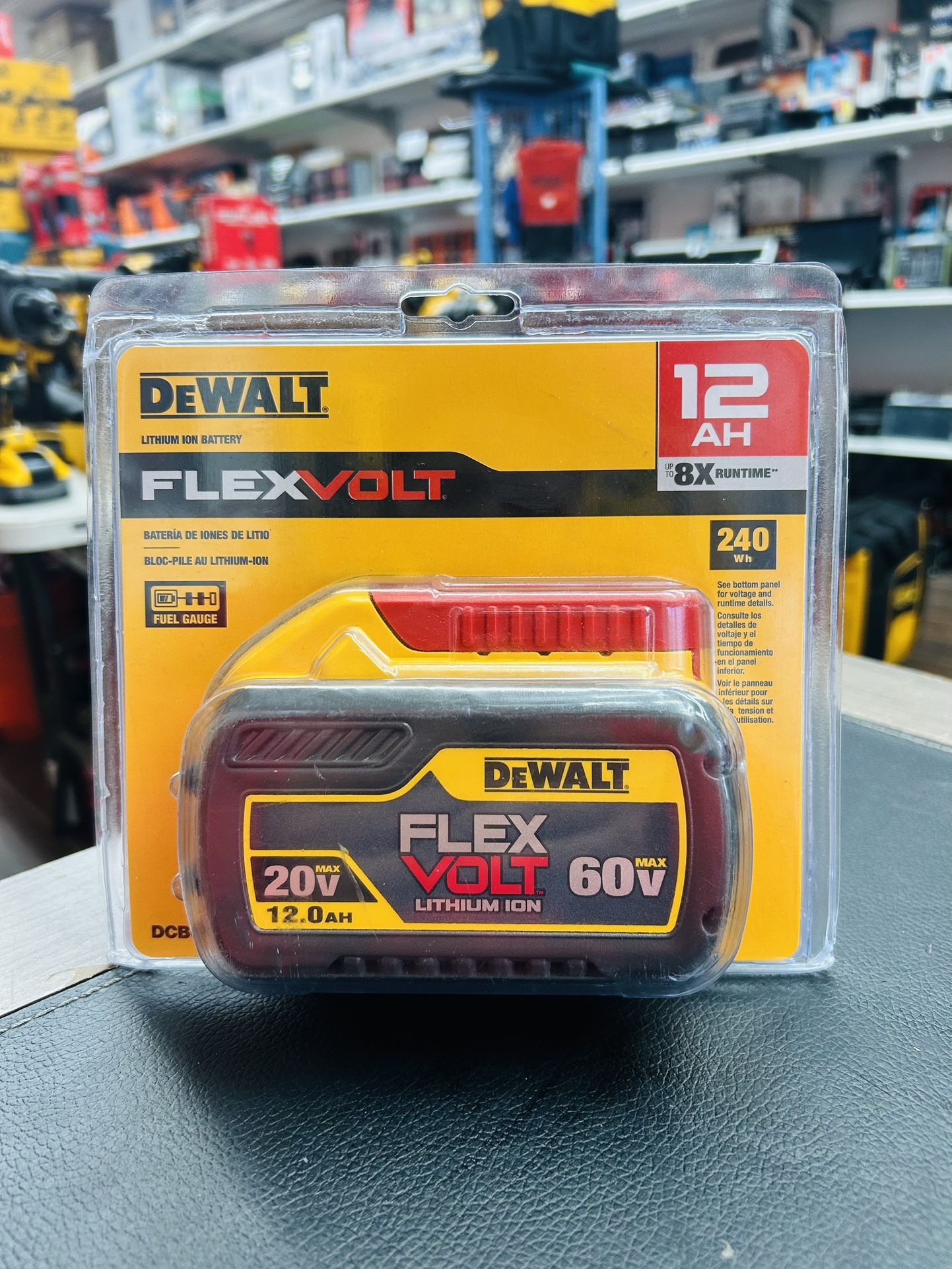 DEWALT FLEXVOLT 20V/60V MAX Lithium Ion Battery