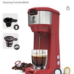 Kingtoo Red K-cup Coffee Maker