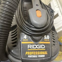 Ridgid 4 Gallon Shop Vac