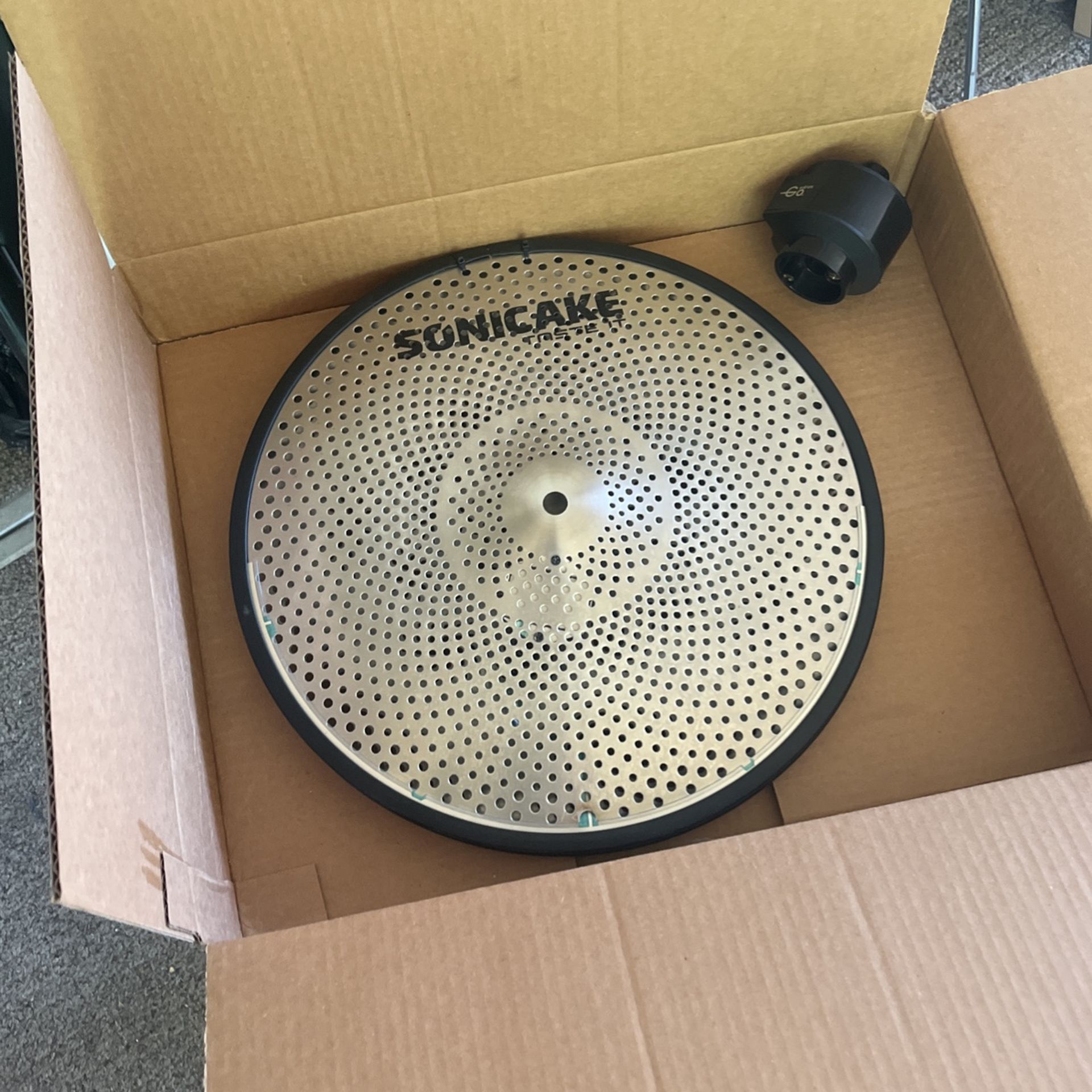 $40 OBO Goedrum Hi-Hat Controller W/ 14” Sonicake Low Volume Hi Hats And Triggers
