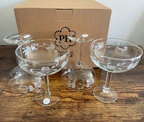 Princess House Margarita Glasses