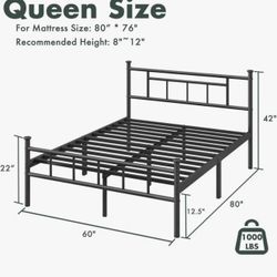 Brand New Black Bed Frame