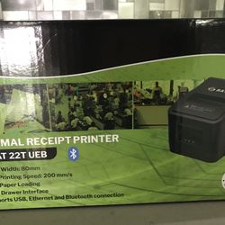 Printer. Thermal Receipt Printer. Bluetooth. New