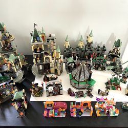 x18 retired Harry Potter Lego sets