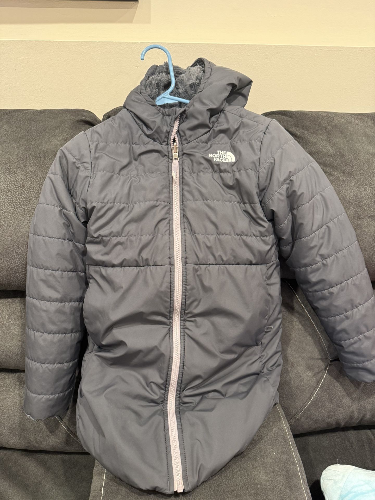 GIRLS' REVERSIBLE MOSSBUD PARKA