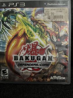 PLAYSTATION.      BAKUGAN.    DEFENDERS.  OF. THE.  CORE