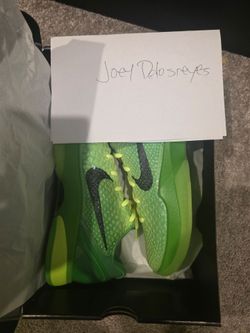 Kobe protro grinch sz 9