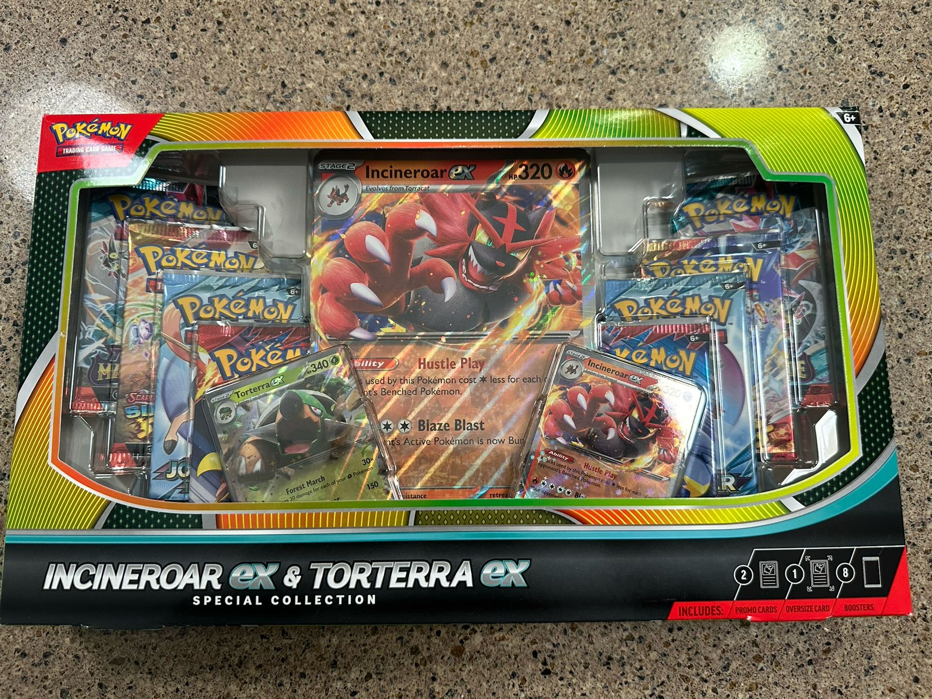Incineroar Ex Box