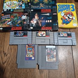 NES And SNES Games