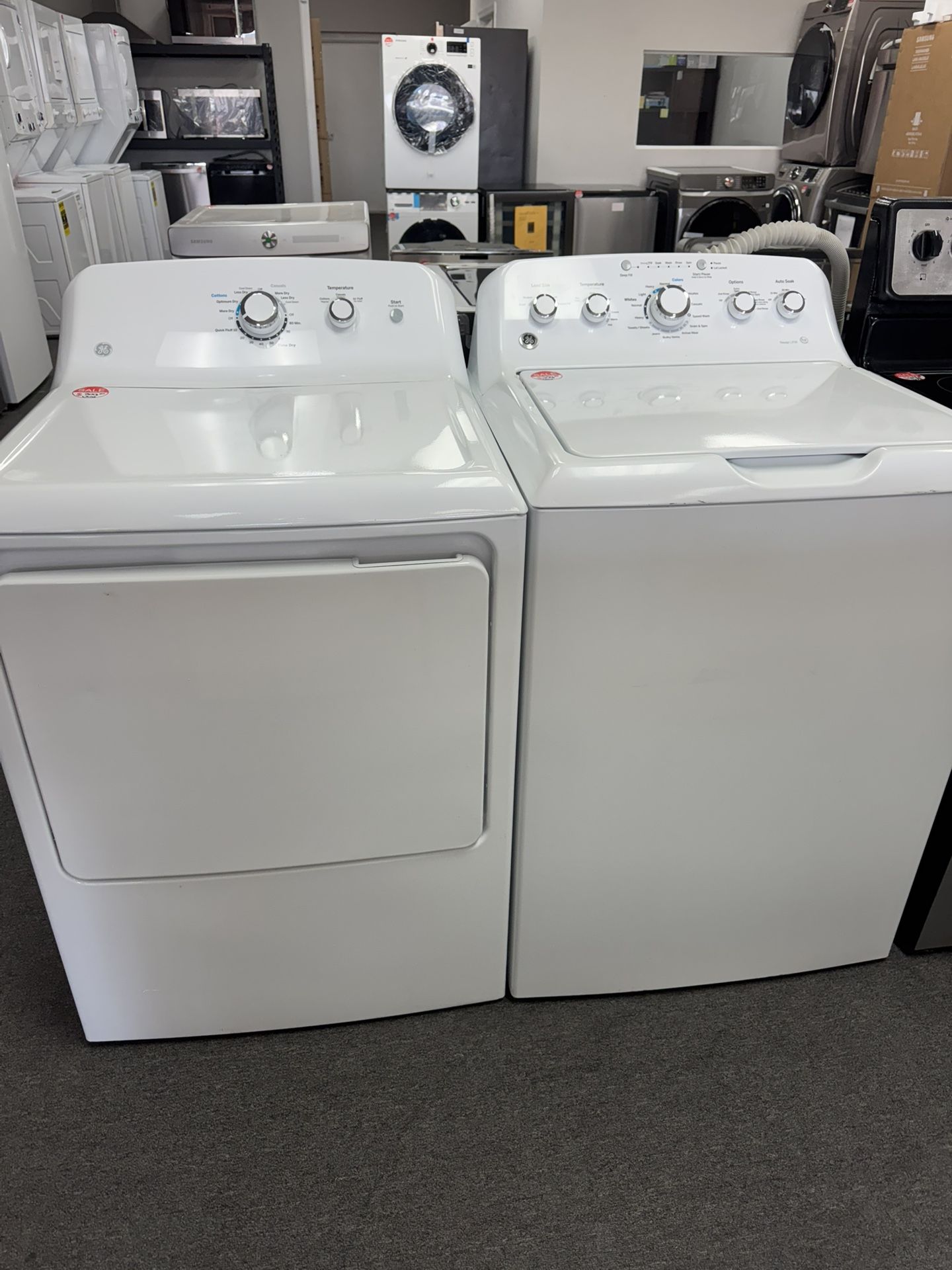 GE Washer And Dryer