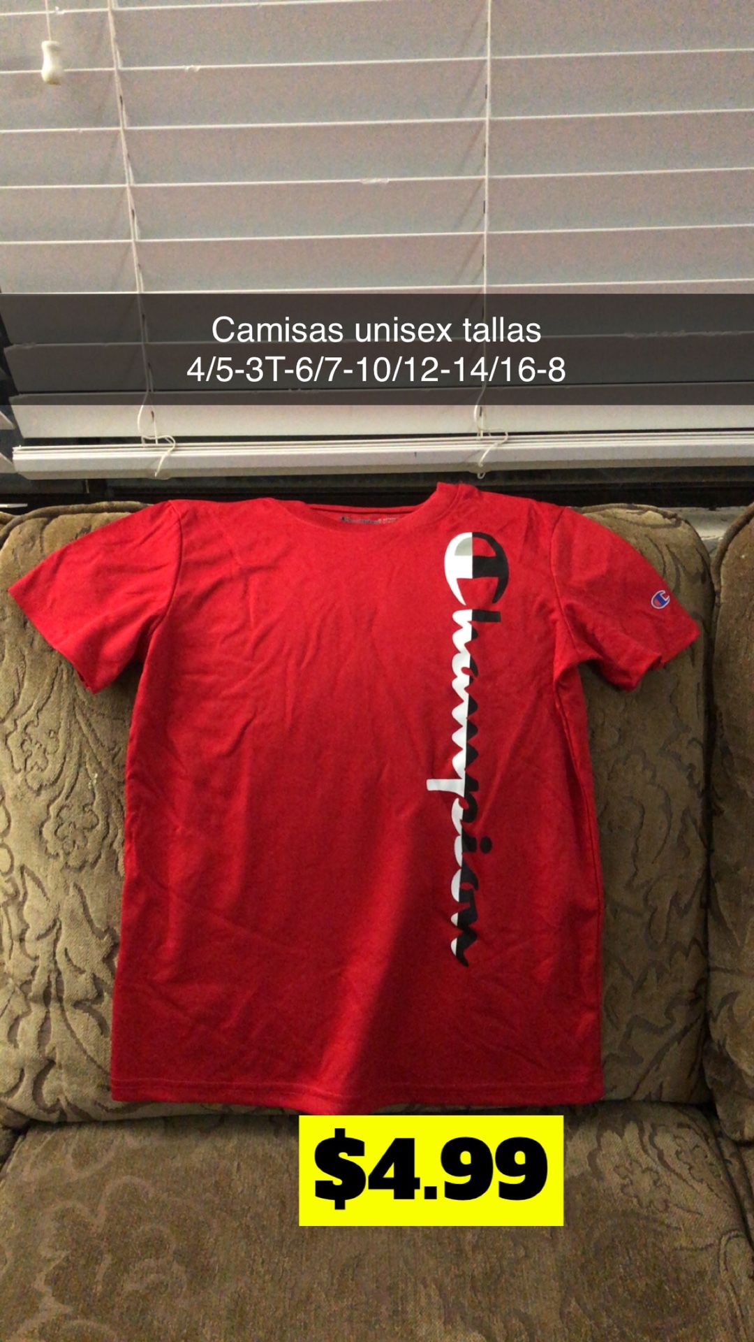 Camisas Para Ninos Baratas 