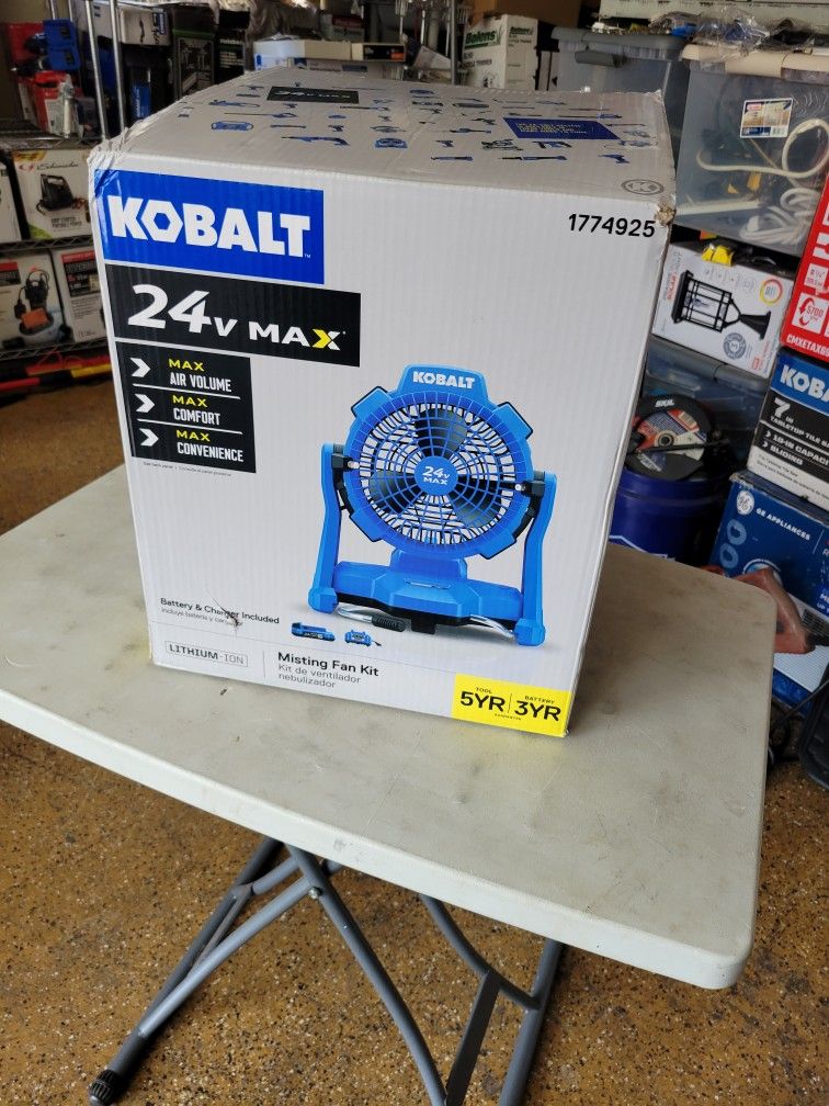 Our KobaltTools 24V Misting Fan Was A Hit And Just Sold, 45 OFF