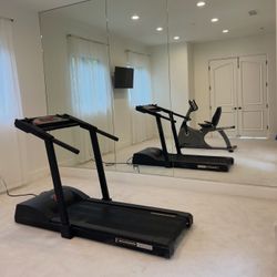 Stationary Bike And Treadmill 