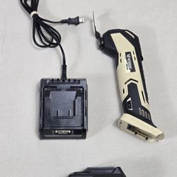 Veteran Tool 20V Cordless Multi-Tool with Battery and Charger