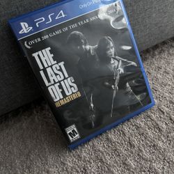 Last Of Us PS4 Game 