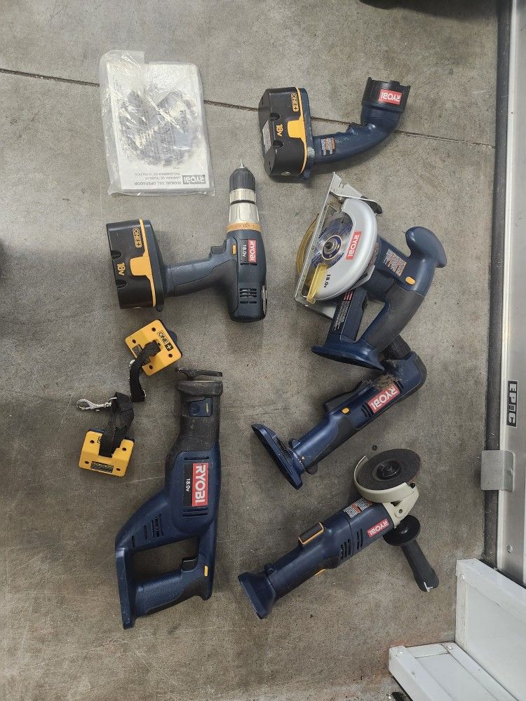 Ryobi Cordless Power Tools