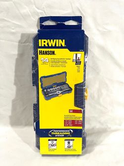 Brand new Irwin 14 piece SAE tap & Die tool set. Retails for $78.