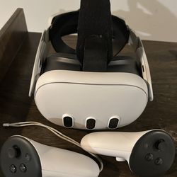 Meta Quest 3 with battery extension